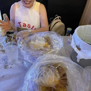 Happy face, family platter #3!