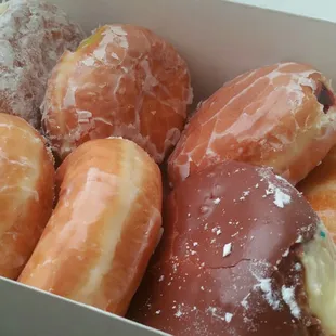 a variety of flavors