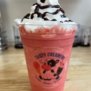 Yummy Red Velvet Frappe