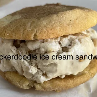 an ice cream sandwich