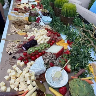 Charcuterie Table.