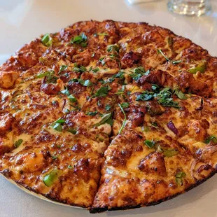 Butter Chicken Pizza