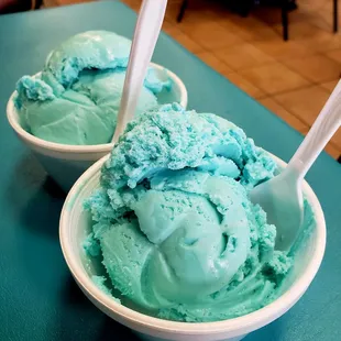 Perry's Blue Moon ice cream. My favorite!