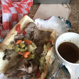 Italian Beef Sandwich