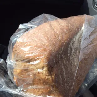 Fresh wheat bread