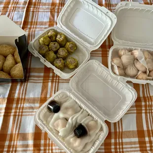 dough desserts, donuts, food