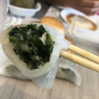 3. Leek Shrimp Dumpling