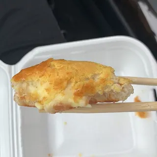 17. Baked Pineapple Egg Custard Bun