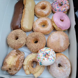 1 dozen donuts