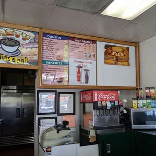 Donuts and drinks