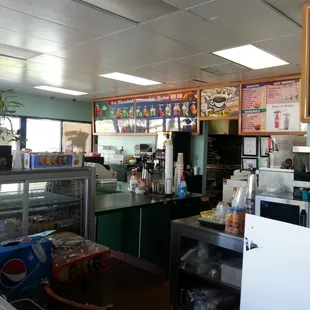 Love how there&apos;s so many different food and drink options for this place. :-) Not pictured: the sandwich/croissant menu
