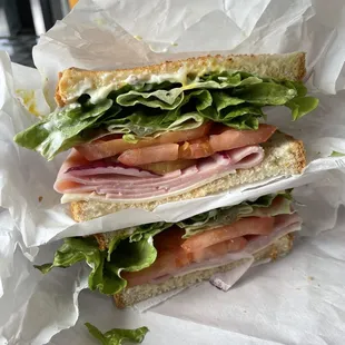 Ham Toast Sandwich