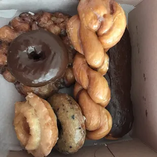 Fresh and delicious donuts  yum!