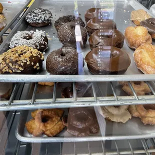 a variety of doughnuts