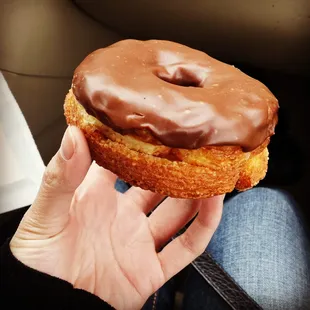 Chocolate Cronut. So delicious.