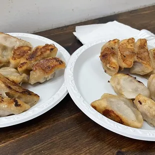 1. Chives and Pork Fried Dumplings Plate