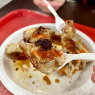 1. Chives and Pork Fried Dumplings Plate