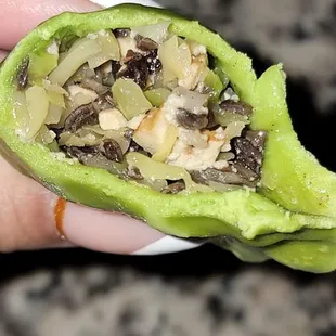 Veggie dumpling goodness