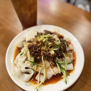 Xi'an A1. Xi'an Cold Noodles (spicy) or (no spicy)  IG: erikaeatss_
