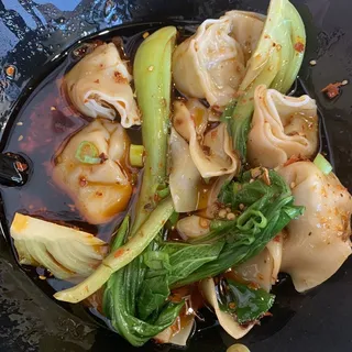 A3. Pork Wonton with Spicy Sauce