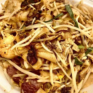 a close up of a plate of food