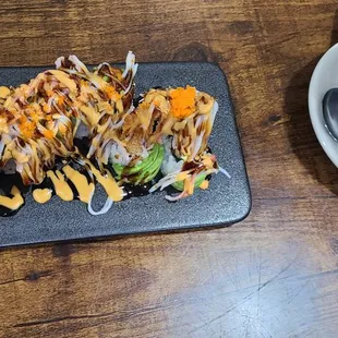 Not a sushi fan, but how great is this presentation?