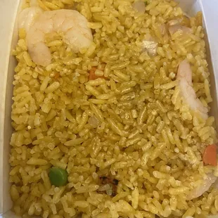 Shrimp fried rice