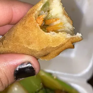 It's their egg rolls