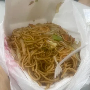 shrimp chow mein