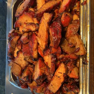 A must try item, the bomb the bbq pork