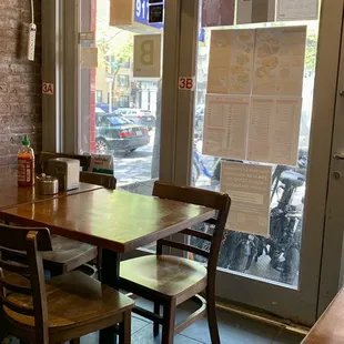 Inside table