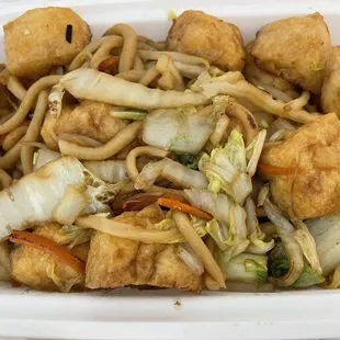 C. Pan Fried Noodles with Tofu
