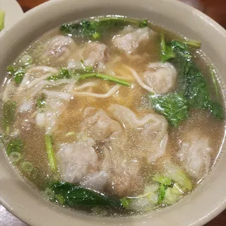 A25. Fujannese Pork Wanton Soup