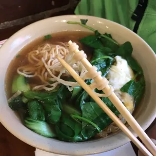 1. Vegetable & Egg Noodle Soup