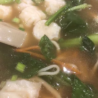 8. Shrimp Shumai Noodle Soup