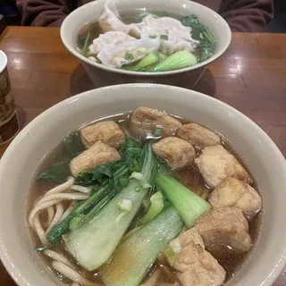 Chicken Dumpling Noodle Soup