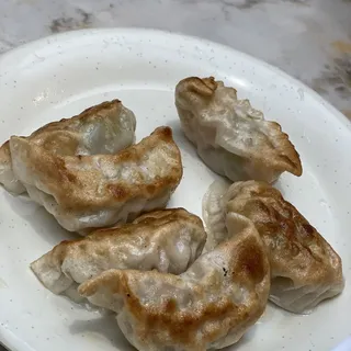 64. Pan Fried Shrimp Vegetable Dumpling