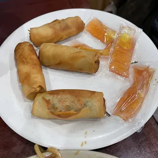 Fried Vegetable Spring Rolls (5 pcs)