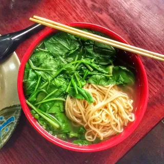 26. Vegetable and Egg Noodle Soup