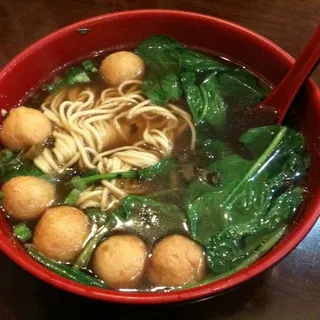 27. Golden Fish Ball Noodle Soup