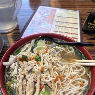 34. Shredded Pork Chop Noddle Soup