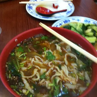 42. Beef and Beef Tendon Noodle Soup