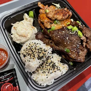Chicken &amp; Beef Plate