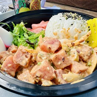 Spicy Tuna Poke Bowl (Lunch special)