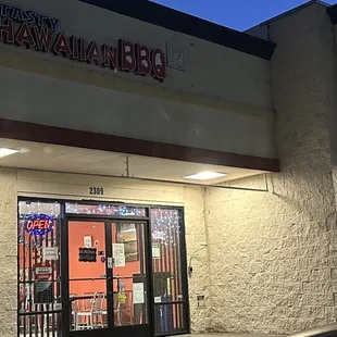 Outside of restaurant. 1/28/23