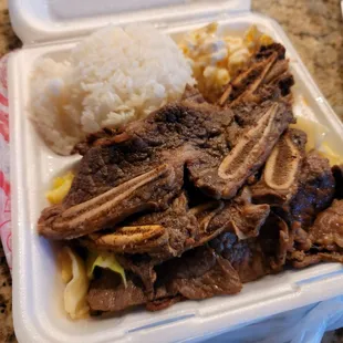 Bbq beef and short rib combo