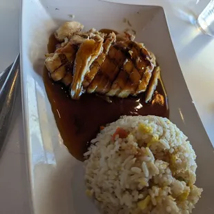 Kid Chicken Teriyaki (came with a drink)