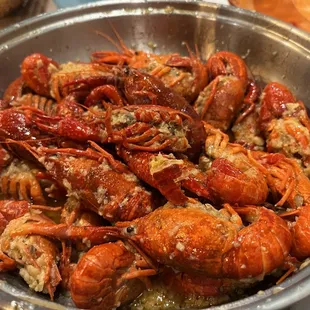 Garlic Butter Crawfish