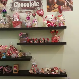 Choclates wall