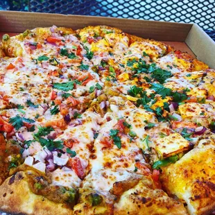 Pav Bhaji Pizza